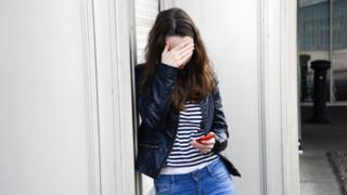 file picture of distressed young person