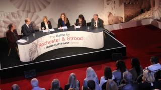 Rochester & Strood by-election TV debate