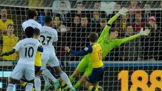 abertawe v arsenal