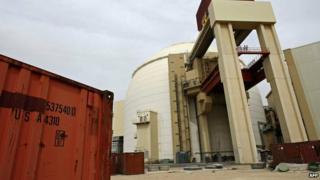 Bushehr nuclear reactor