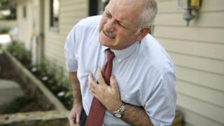 Heart pain, file picture
