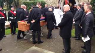 Harold Morgan funeral