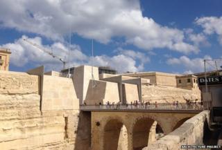 The City Gate in Valletta