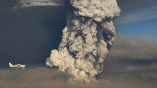 Ash cloud