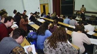 University lecture 1990s