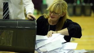 Votes being counted in Rochester and Strood by-election