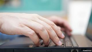 Hands on keyboard
