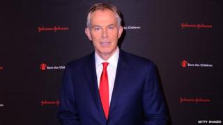 Tony Blair at Save the Children gala