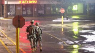Ferguson on Wednesday night