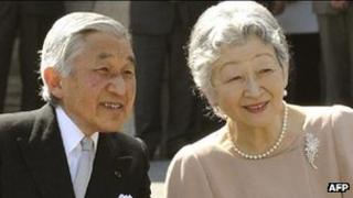 Emperor Akihito and Empress Michiko