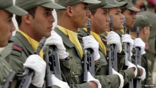 Tunisian soldiers