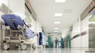 hospital corridor