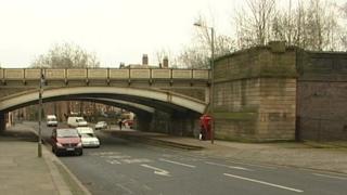 Friar Gate Bridge in Derby