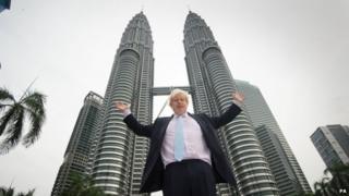 Boris Johnson in Kuala Lumpur