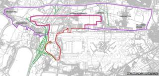 Heathrow compensation map