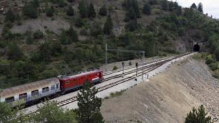 Railway line at Strpci, Bosnia - file pic