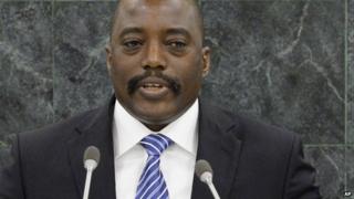 Joseph Kabila at the UN