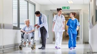 Hospital corridor