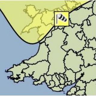 Rhybudd melyn oherwydd gwyntoedd cryfion