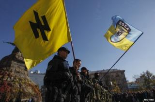 Ukraine Underplays Role Of Far Right In Conflict - BBC News