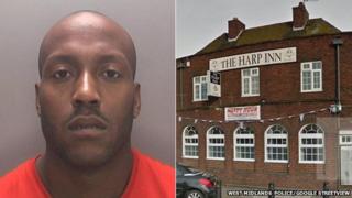 Craig Birch and The Harp Inn composite