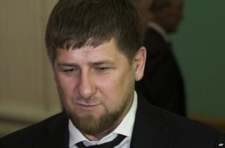 Chechen President Ramzan Kadyrov in Moscow, 4 December