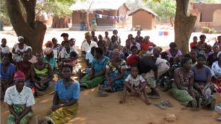 Villagers in Malawi