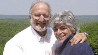 Alan Gross with wife Judy before his arrest