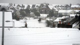 Snow in Derry