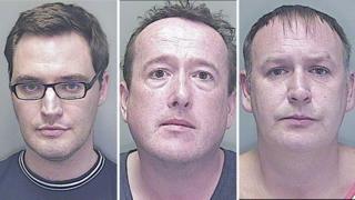 Ben Pickering, Paul John and Mark Cainen