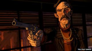 Screenshot from The Wolf Among Us