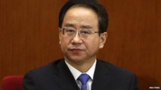 Ling Jihua, newly elected vice chairman of the Chinese People"s Political Consultative Conference (CPPCC), pauses during a plenary meeting of the 12th CPPCC at the Great Hall of the People in Beijing in this March 11, 2013 file photo.