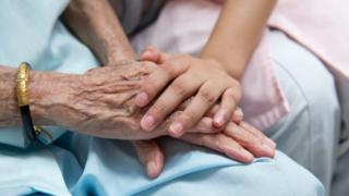 Carer and patient. Pic: Thinkstock