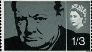 Уинстон Черчилль марка 1965 года