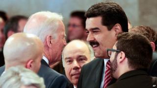 Biden and Maduro, 2 Jan
