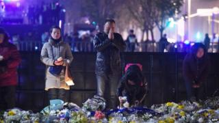 People have been paying tributes to the victims of the stampede