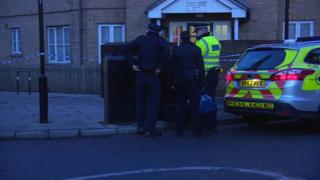Homerton murder scene