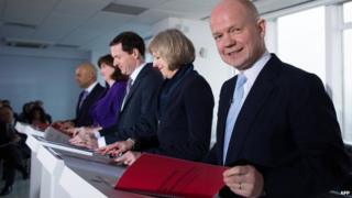 Ministers unveil their dossier