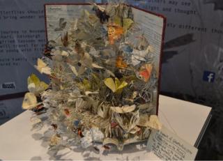 Butterflies sculpture