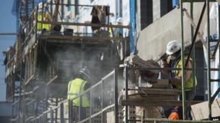Construction workers in Virginia US