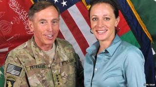 David Petraeus and Paula Broadwell