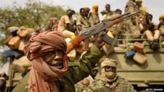 Chadian soldiers