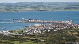 Holyhead port