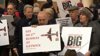 Gatwick protest