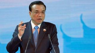 Chinese Prime Minister Li Keqiang speaks during the opening ceremony of the 5th Summit of the Greater Mekong Subregion Economic Cooperation Program in Bangkok on December 20, 2014.