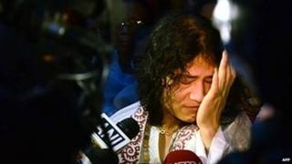 Irom Sharmila after hospital release in August 2014