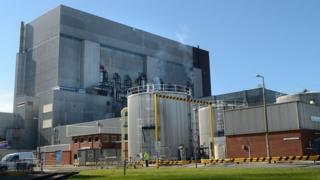 Heysham One nuclear plant