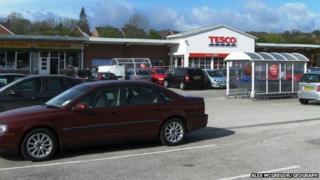 Tesco off Dodds Lane, Wrexham