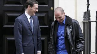 Varoufakis and George Osborne