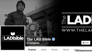 Lad Bible's facebook page